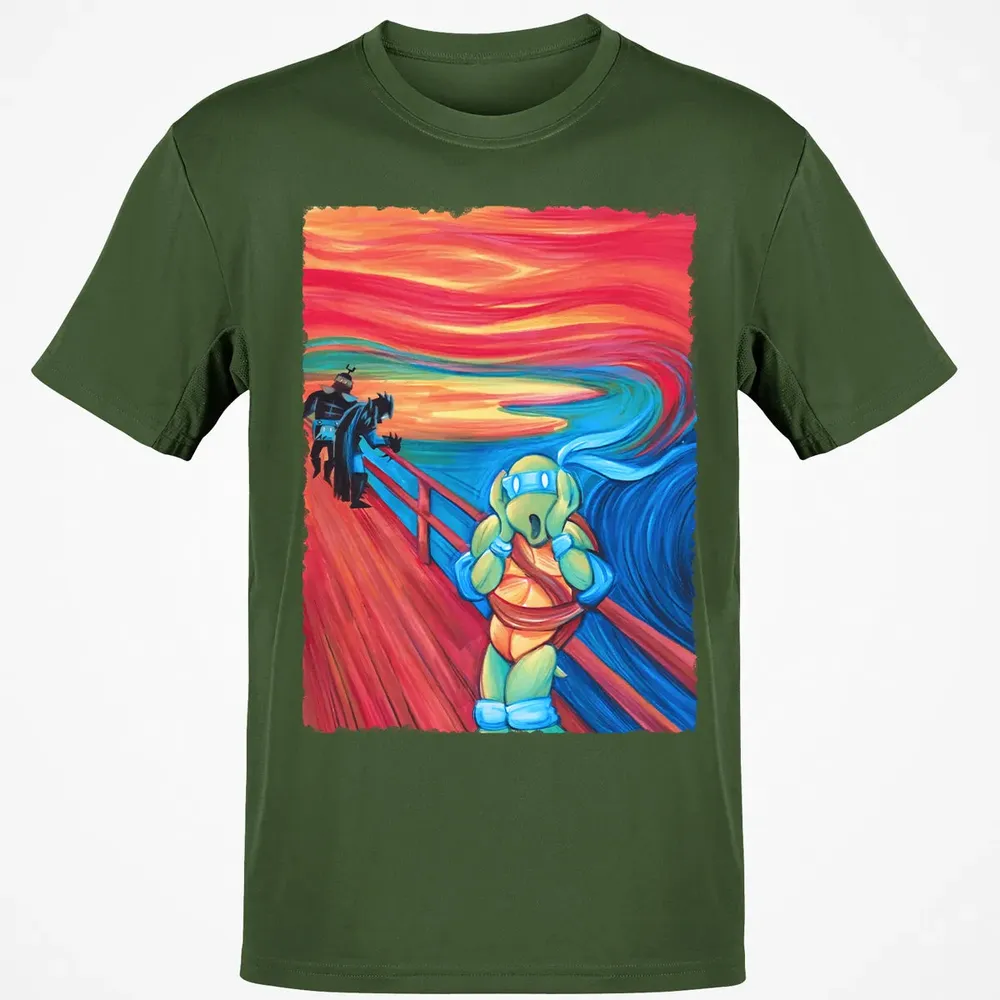 The Scream Ninja Turtle Classic Unisex T-Shirt - 7