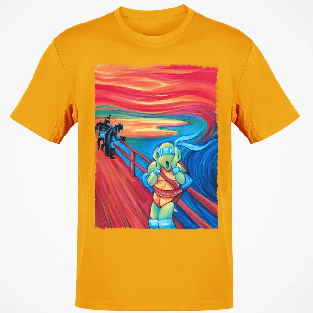 The Scream Ninja Turtle Classic Unisex T-Shirt - 5