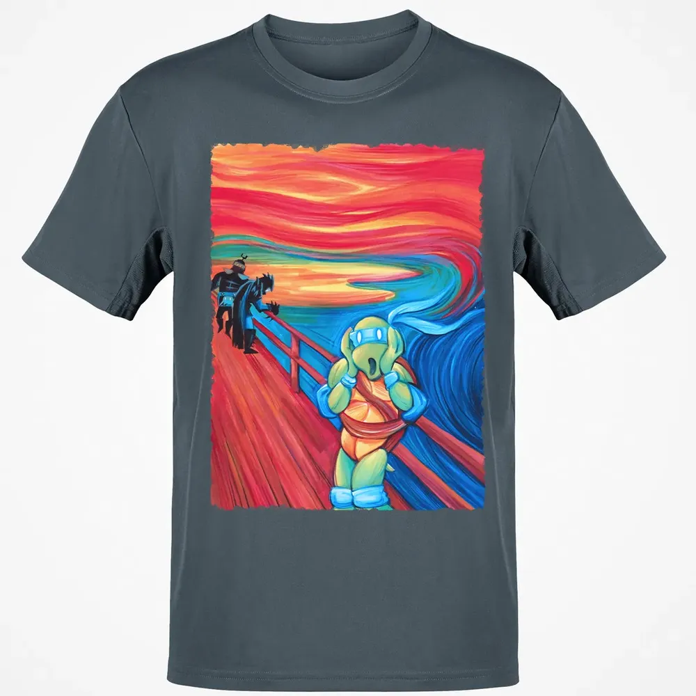 The Scream Ninja Turtle Classic Unisex T-Shirt - 4