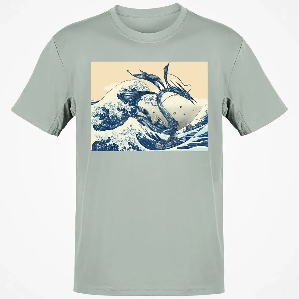 The Great Wave off Altissia Classic Unisex T-Shirt - 3