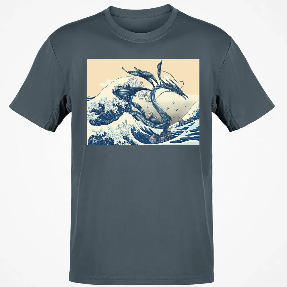 The Great Wave off Altissia Classic Unisex T-Shirt - 4