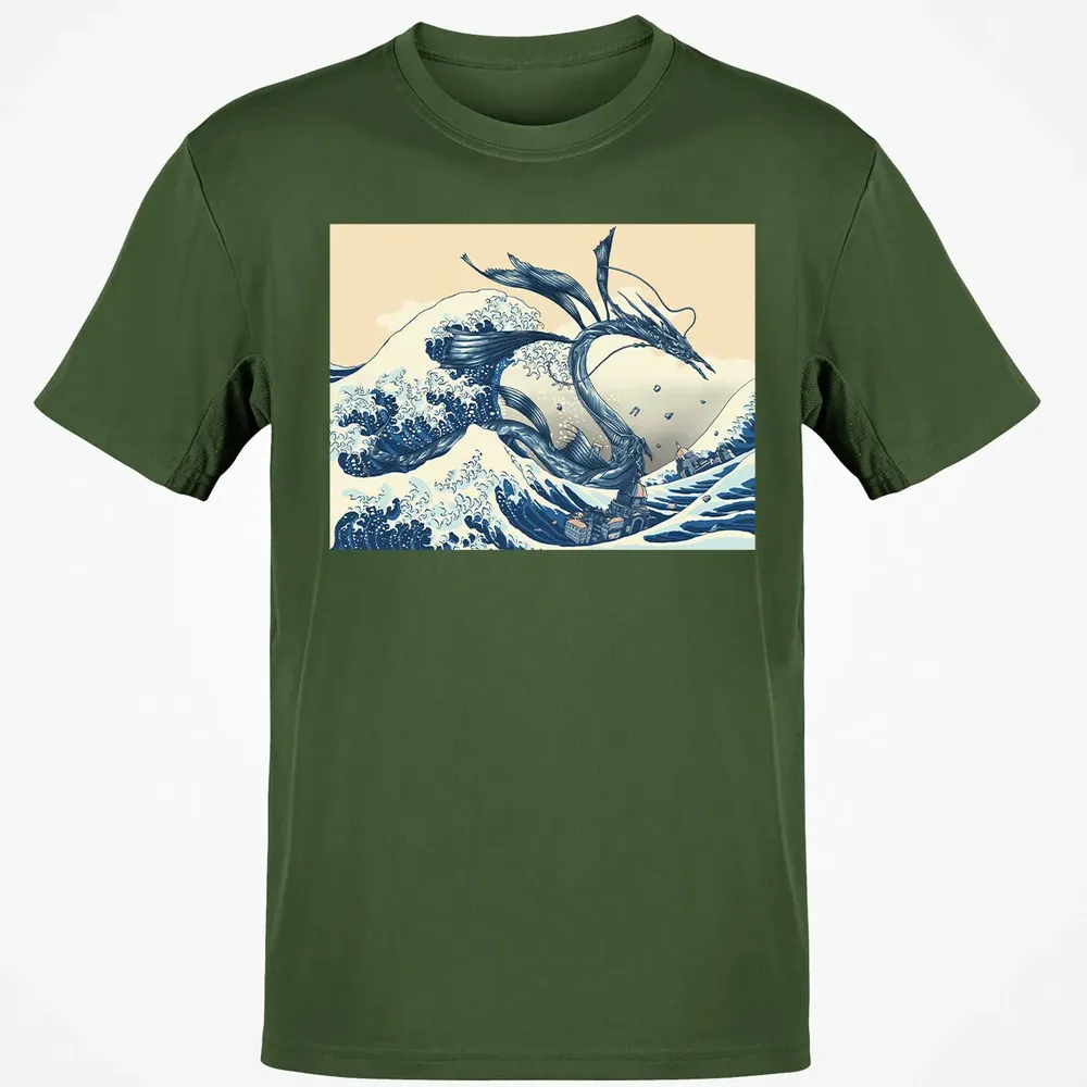 The Great Wave off Altissia Classic Unisex T-Shirt - 7