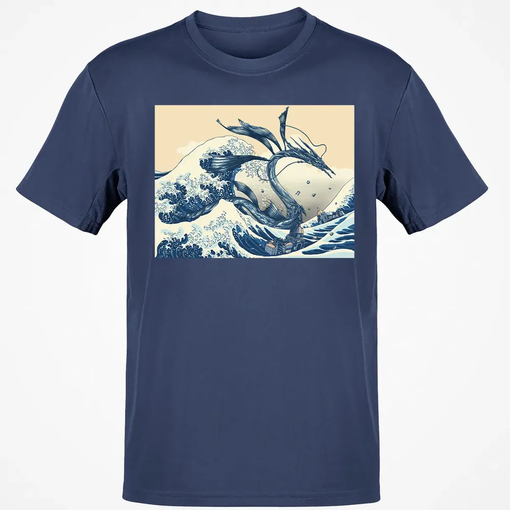 The Great Wave off Altissia Classic Unisex T-Shirt - 8