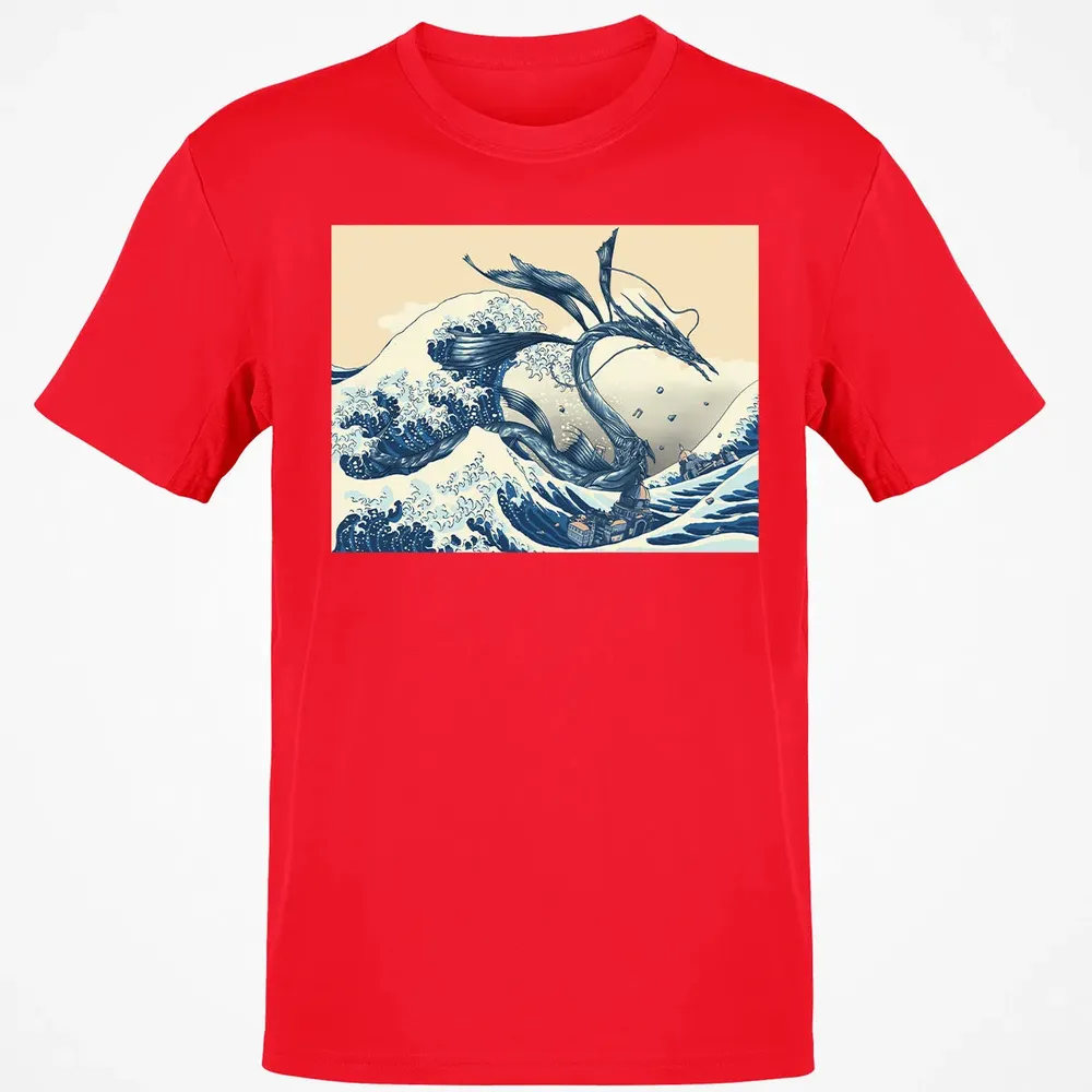 The Great Wave off Altissia Classic Unisex T-Shirt - 11