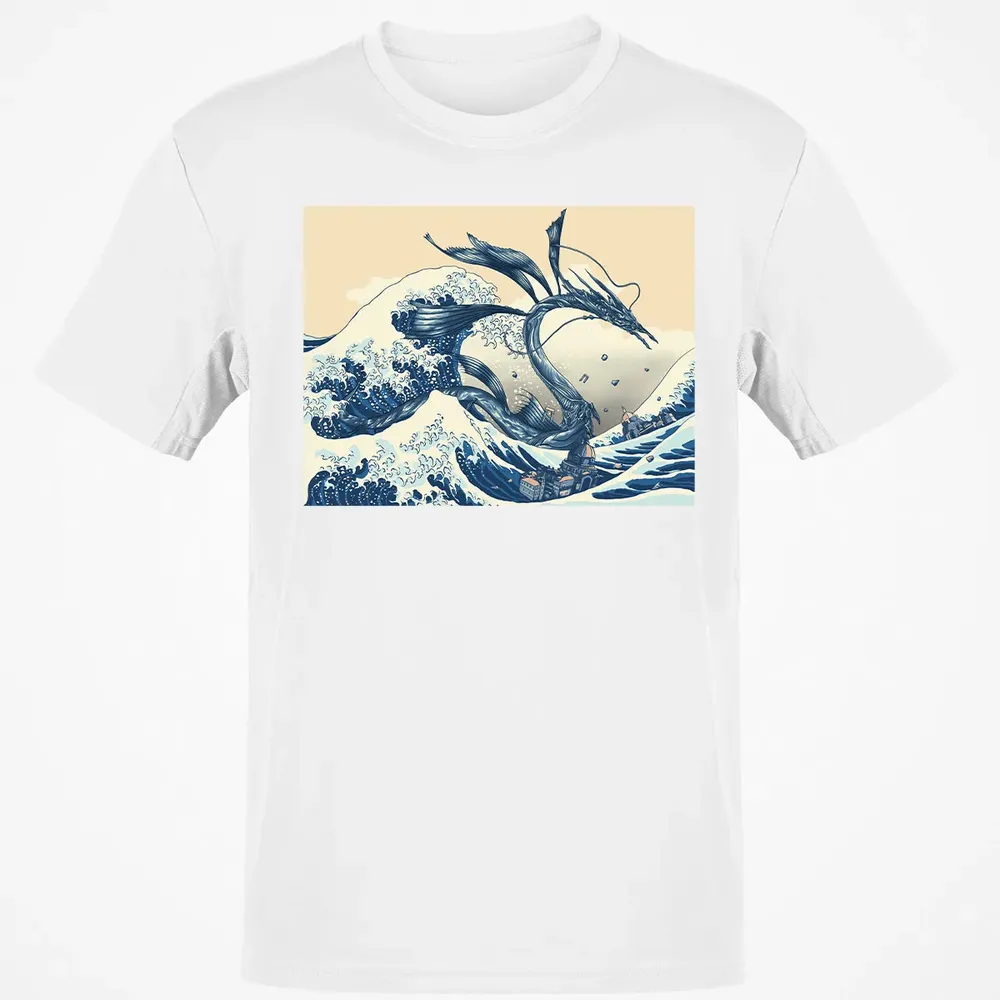 The Great Wave off Altissia Classic Unisex T-Shirt - 13