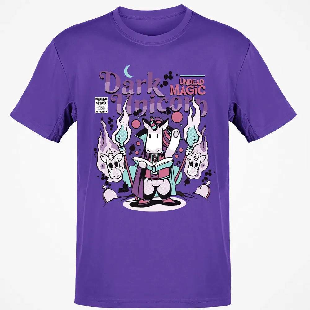 Dark Unicorn Undead Magic Classic Unisex T-Shirt - 10