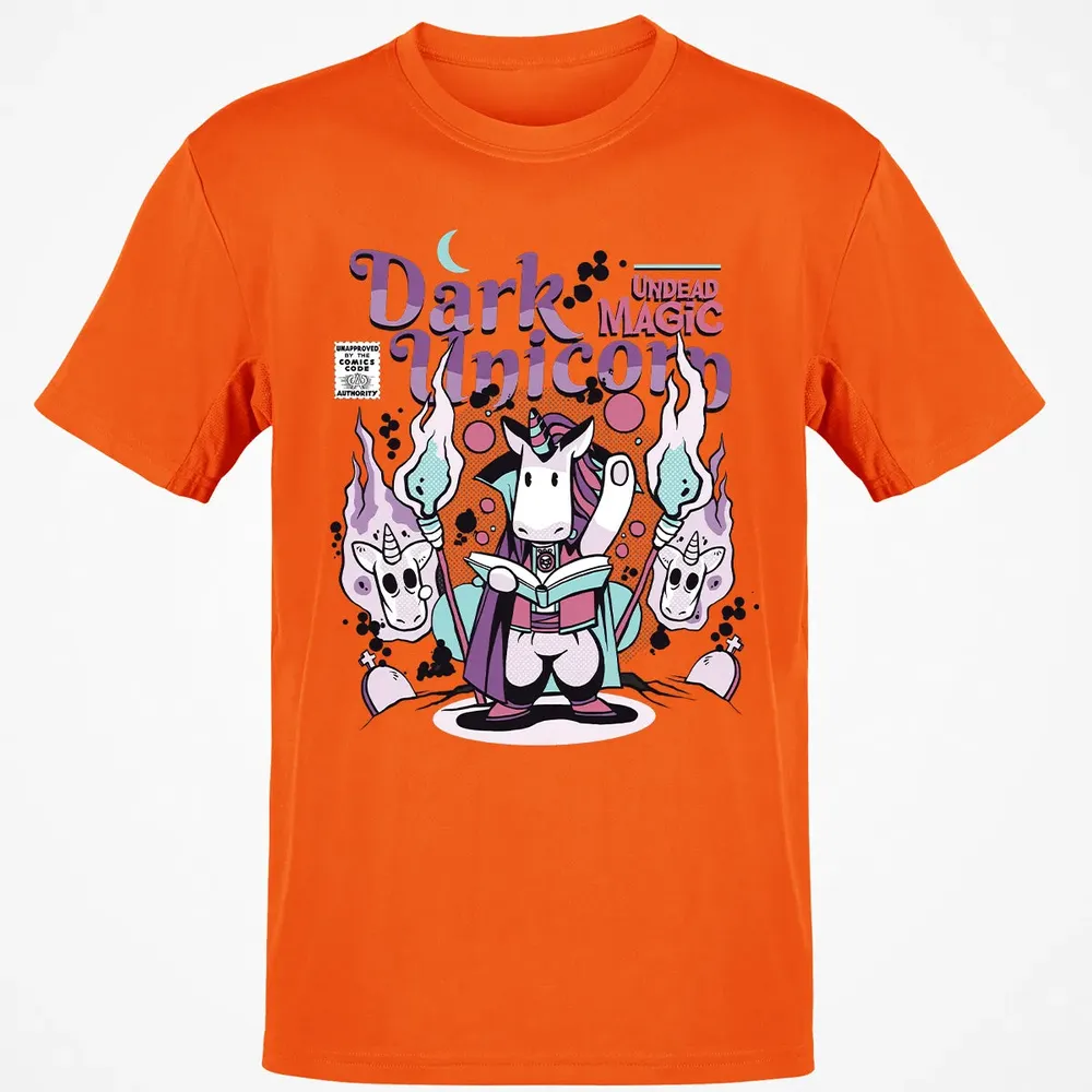 Dark Unicorn Undead Magic Classic Unisex T-Shirt - 9