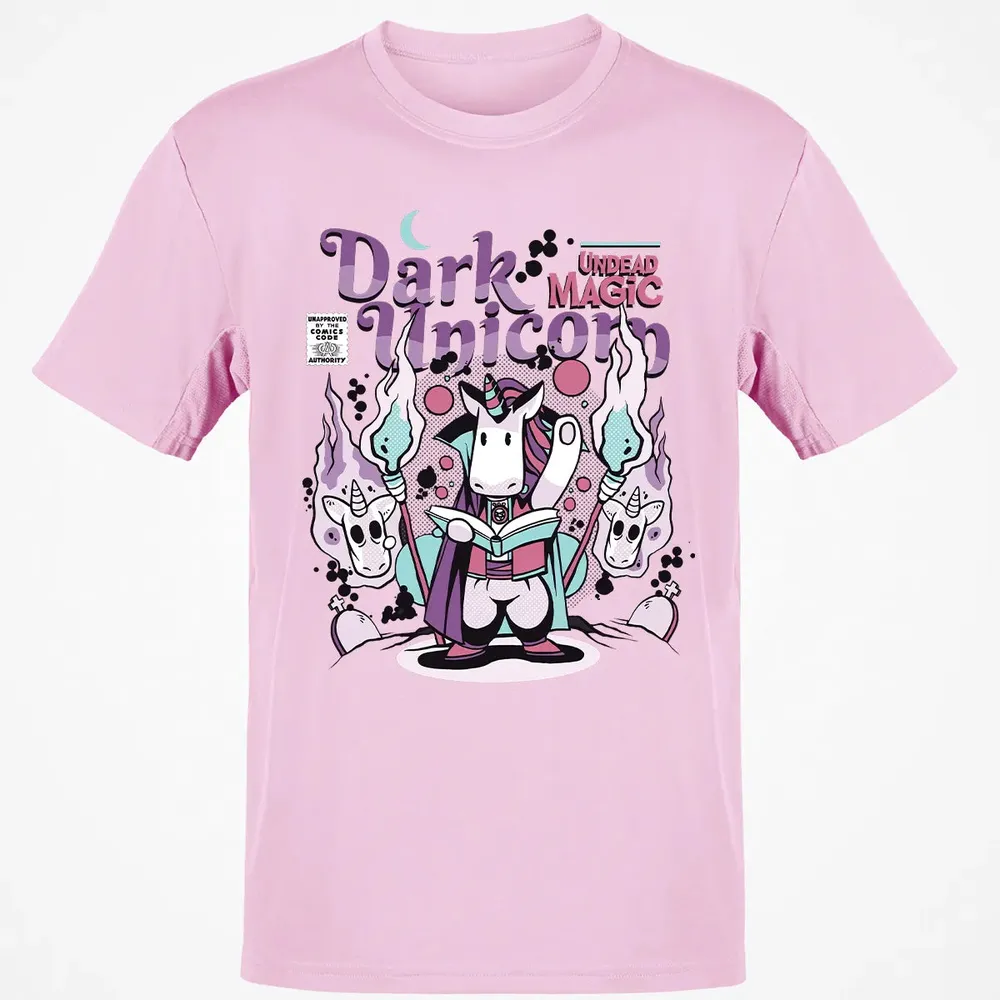 Dark Unicorn Undead Magic Classic Unisex T-Shirt - 6