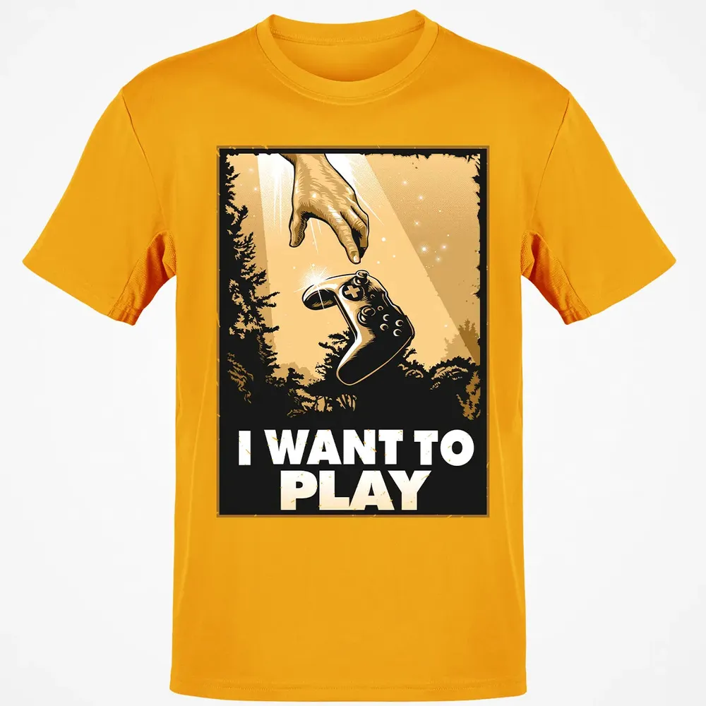 I WANT TO PLAY Classic Unisex T-Shirt - 5