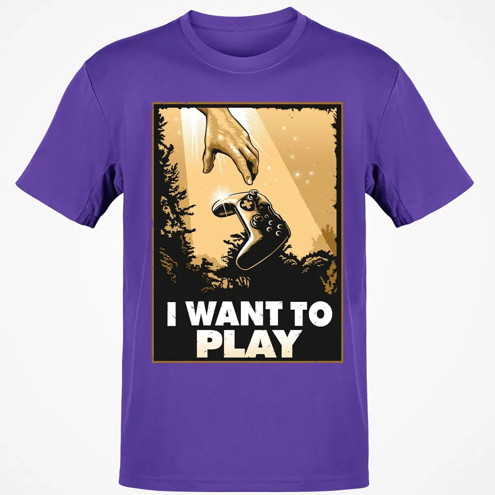 I WANT TO PLAY Classic Unisex T-Shirt - 10