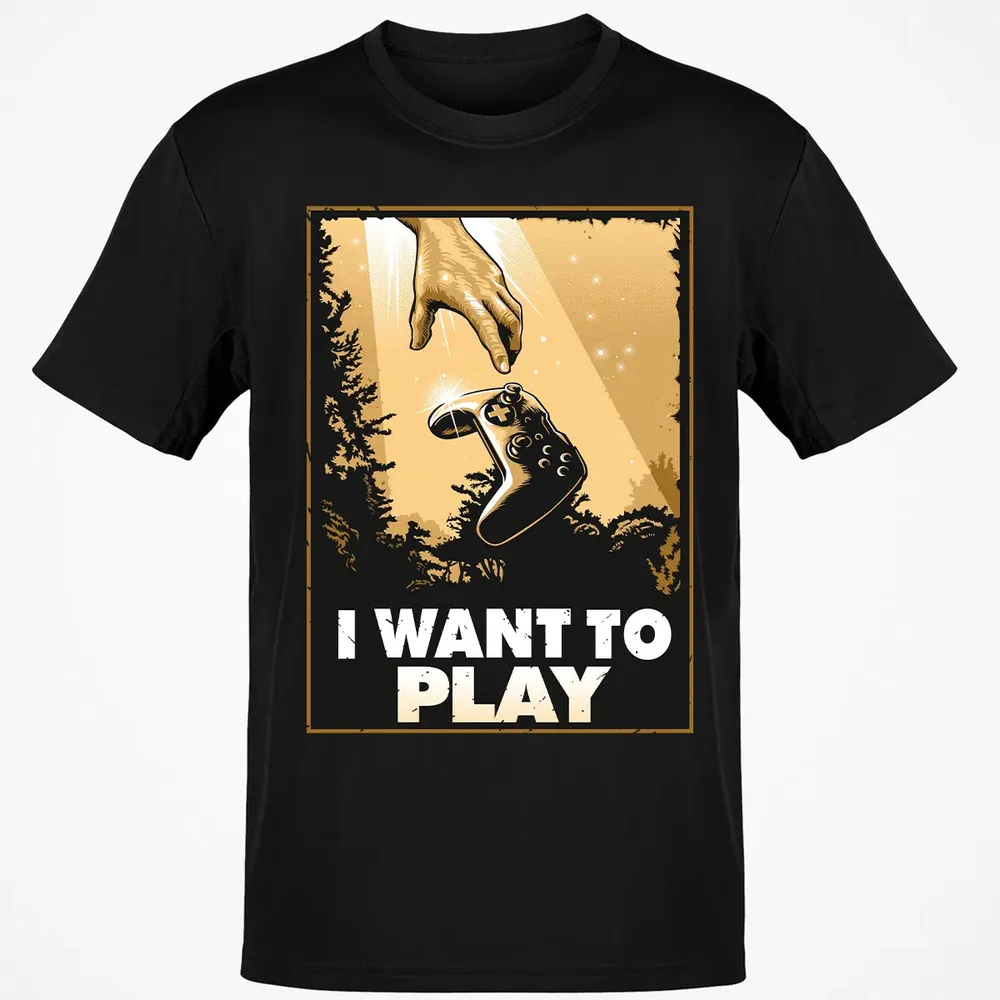 I WANT TO PLAY Classic Unisex T-Shirt - 2