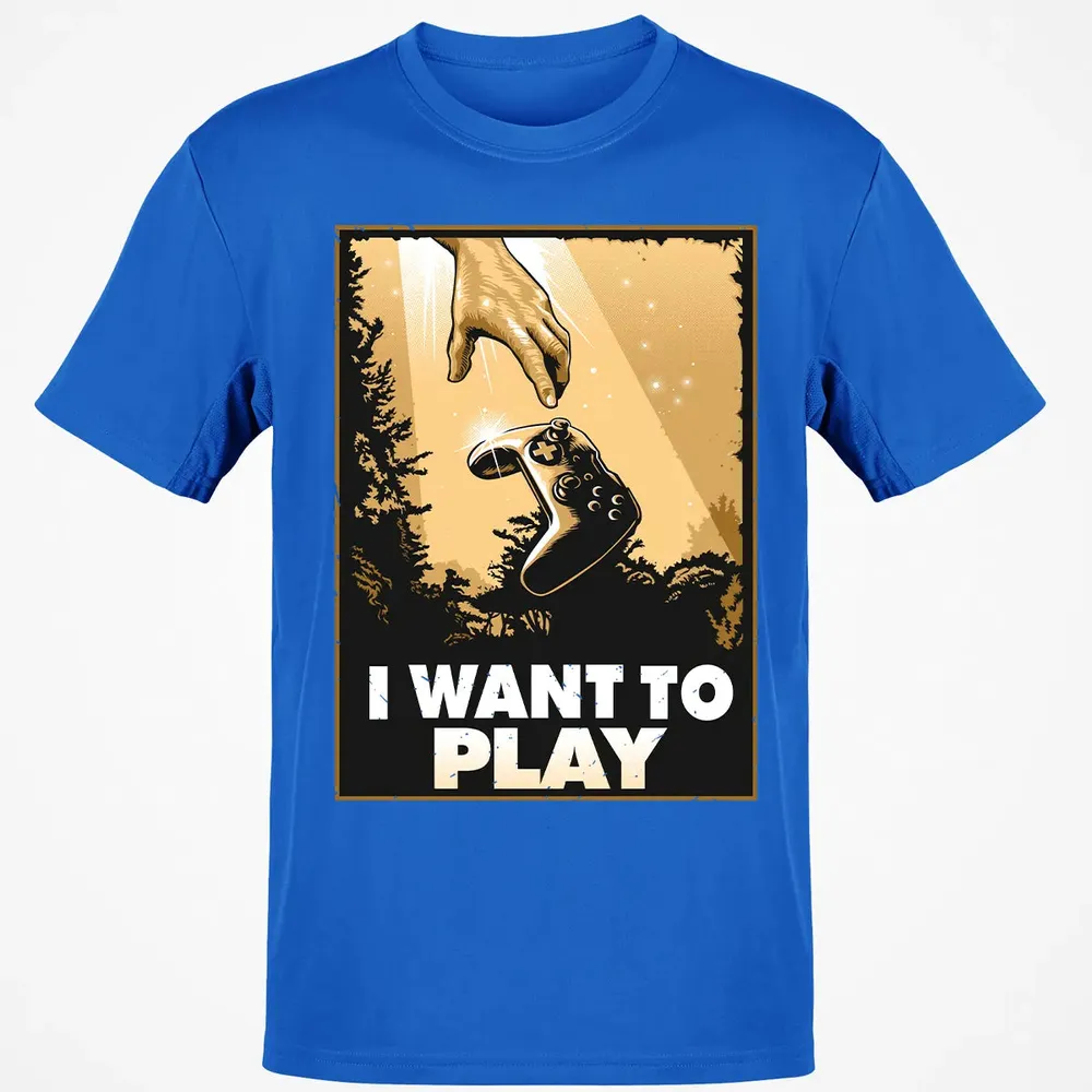 I WANT TO PLAY Classic Unisex T-Shirt - 12