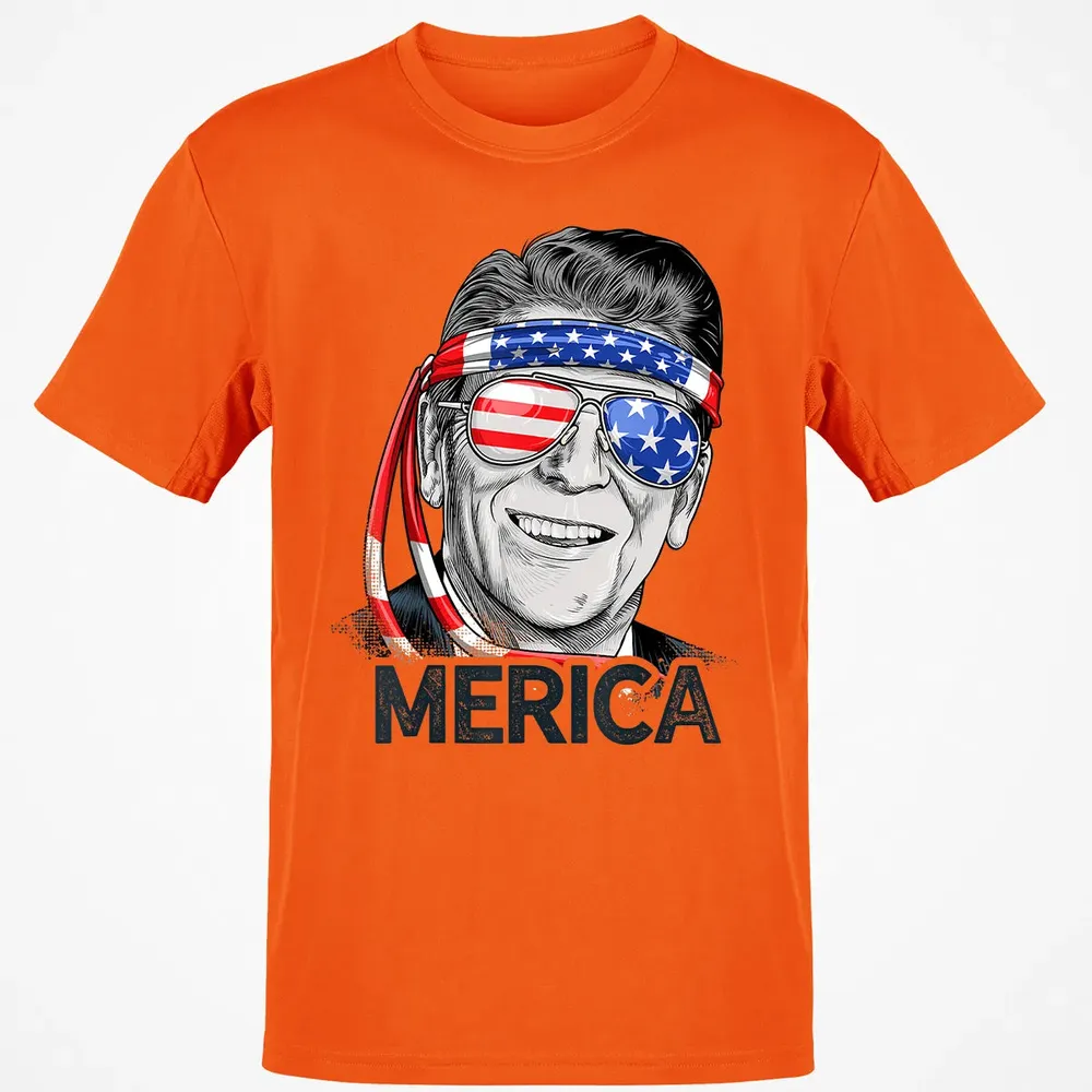 Reagan Ronald Merica 4th of July  Men US President Classic Unisex T-Shirt - 9
