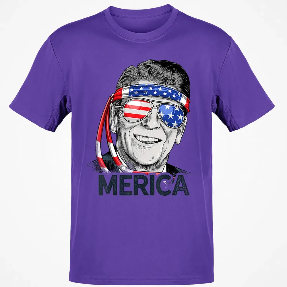 Reagan Ronald Merica 4th of July  Men US President Classic Unisex T-Shirt - 10
