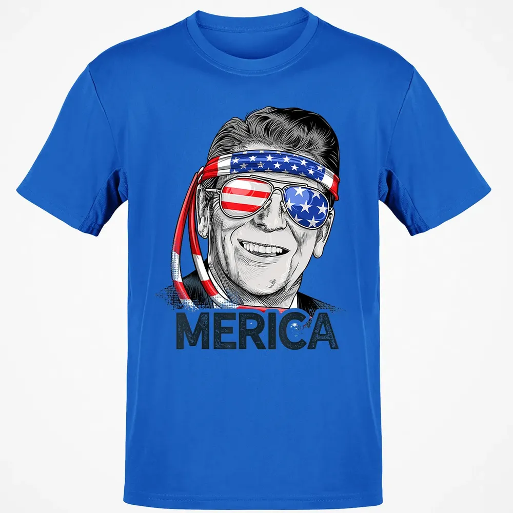 Reagan Ronald Merica 4th of July  Men US President Classic Unisex T-Shirt - 12