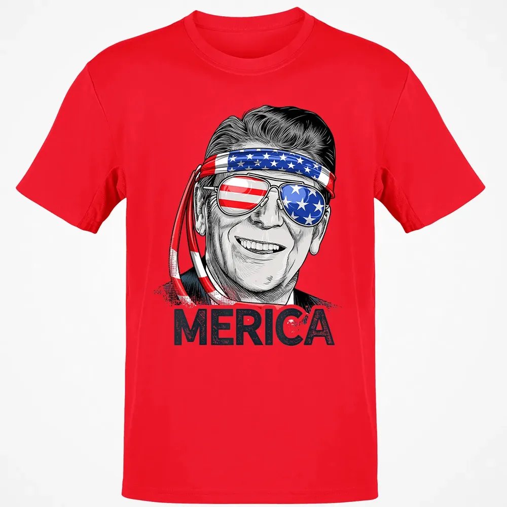Reagan Ronald Merica 4th of July  Men US President Classic Unisex T-Shirt - 11