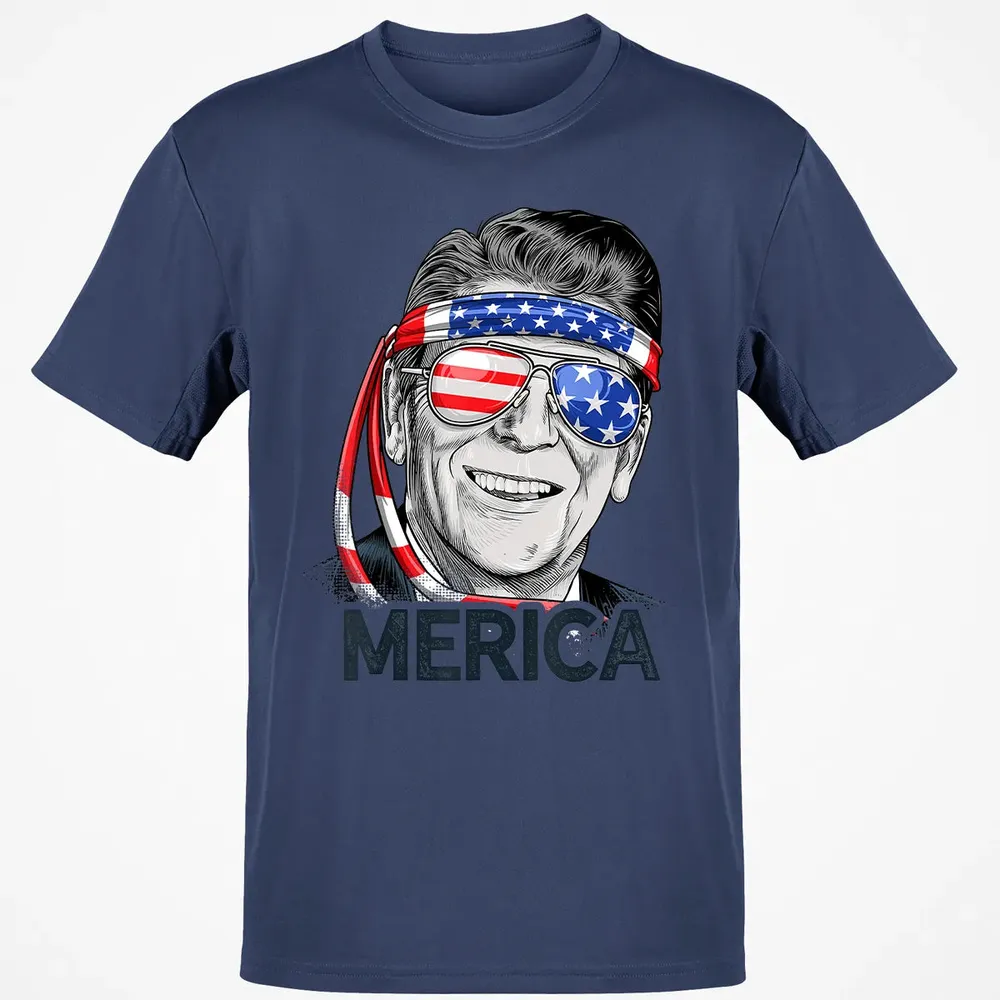 Reagan Ronald Merica 4th of July  Men US President Classic Unisex T-Shirt - 8