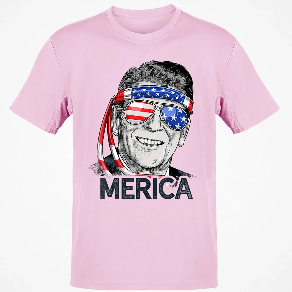 Reagan Ronald Merica 4th of July  Men US President Classic Unisex T-Shirt - 6
