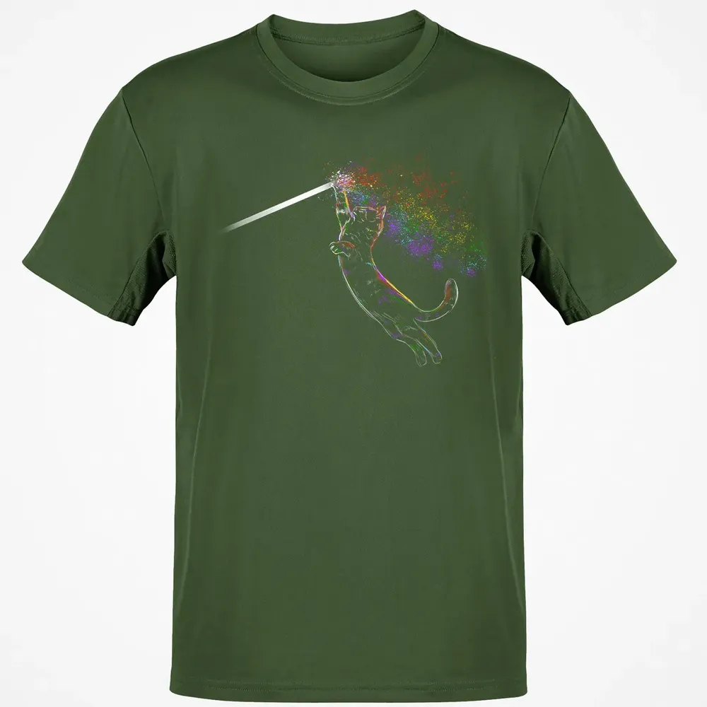 Dark Side Of Cat Classic Unisex T-Shirt - 7