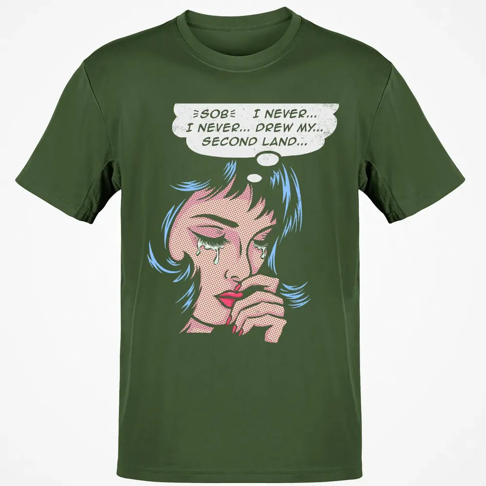 Never Drew Second Land Classic Unisex T-Shirt - 7