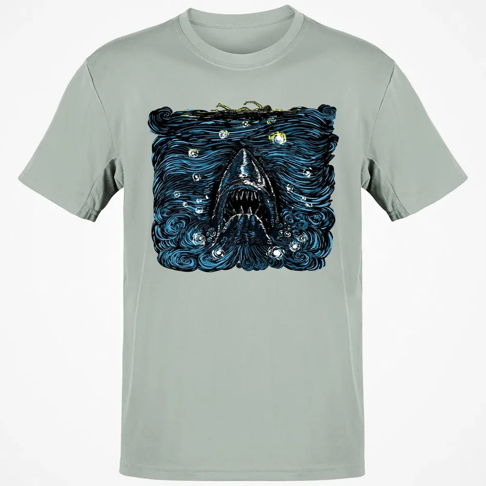 Shark Starry Classic Unisex T-Shirt - 3