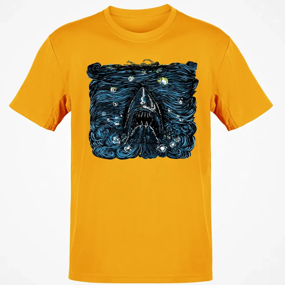 Shark Starry Classic Unisex T-Shirt - 5