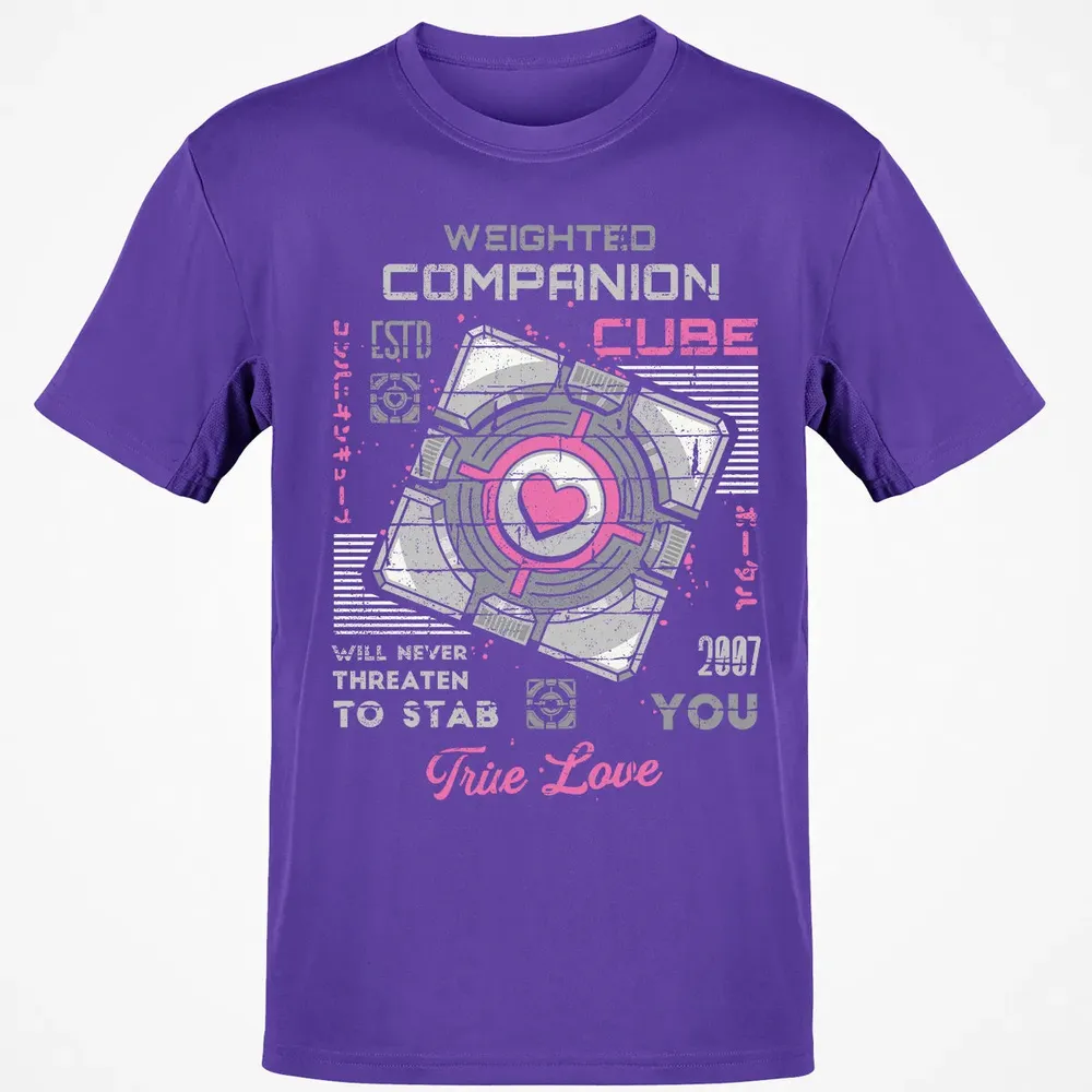 Weighted Companion Cube Classic Unisex T-Shirt - 10