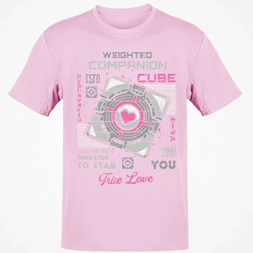 Weighted Companion Cube Classic Unisex T-Shirt - 6