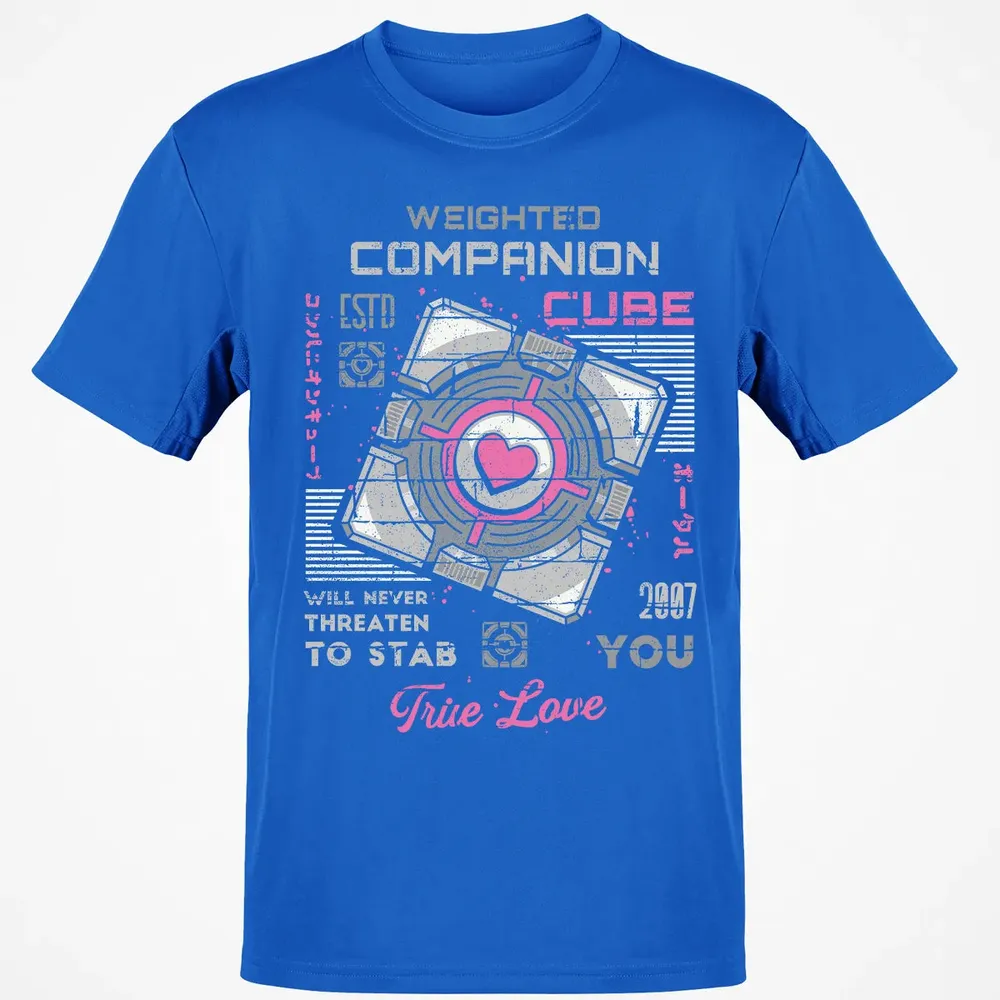 Weighted Companion Cube Classic Unisex T-Shirt - 12