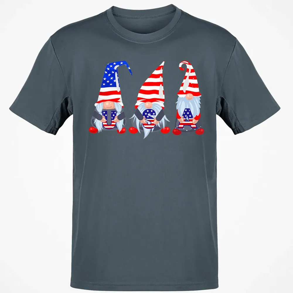 4th Of July 2020 Gnomes  Funny American USA Patriotic Classic Unisex T-Shirt - 4