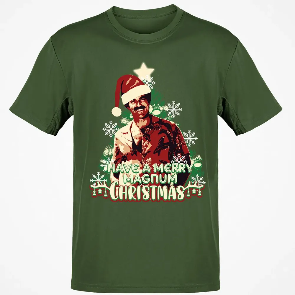 Merry Magnum Xmas Classic Unisex T-Shirt - 7