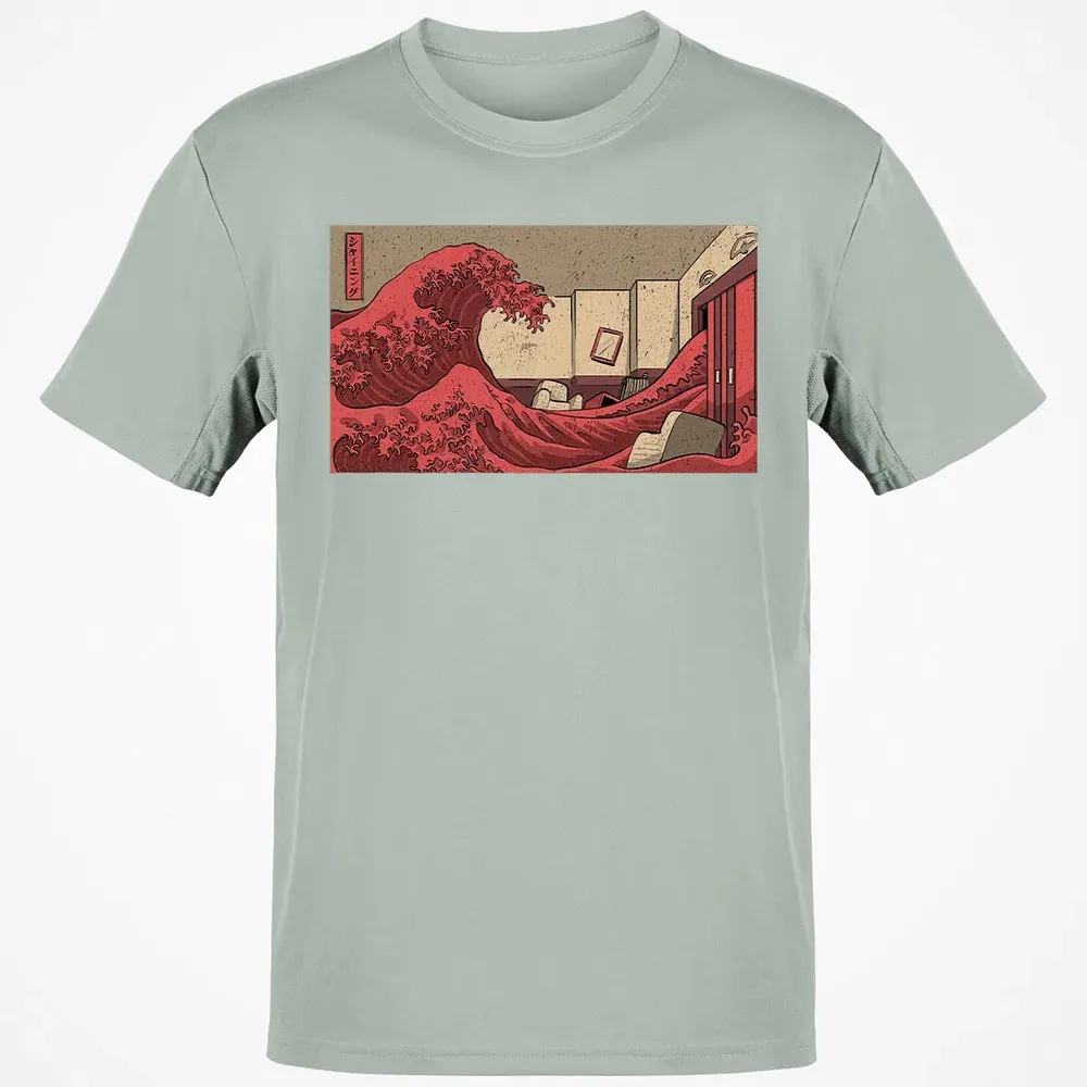 The Shining Wave Classic Unisex T-Shirt - 3