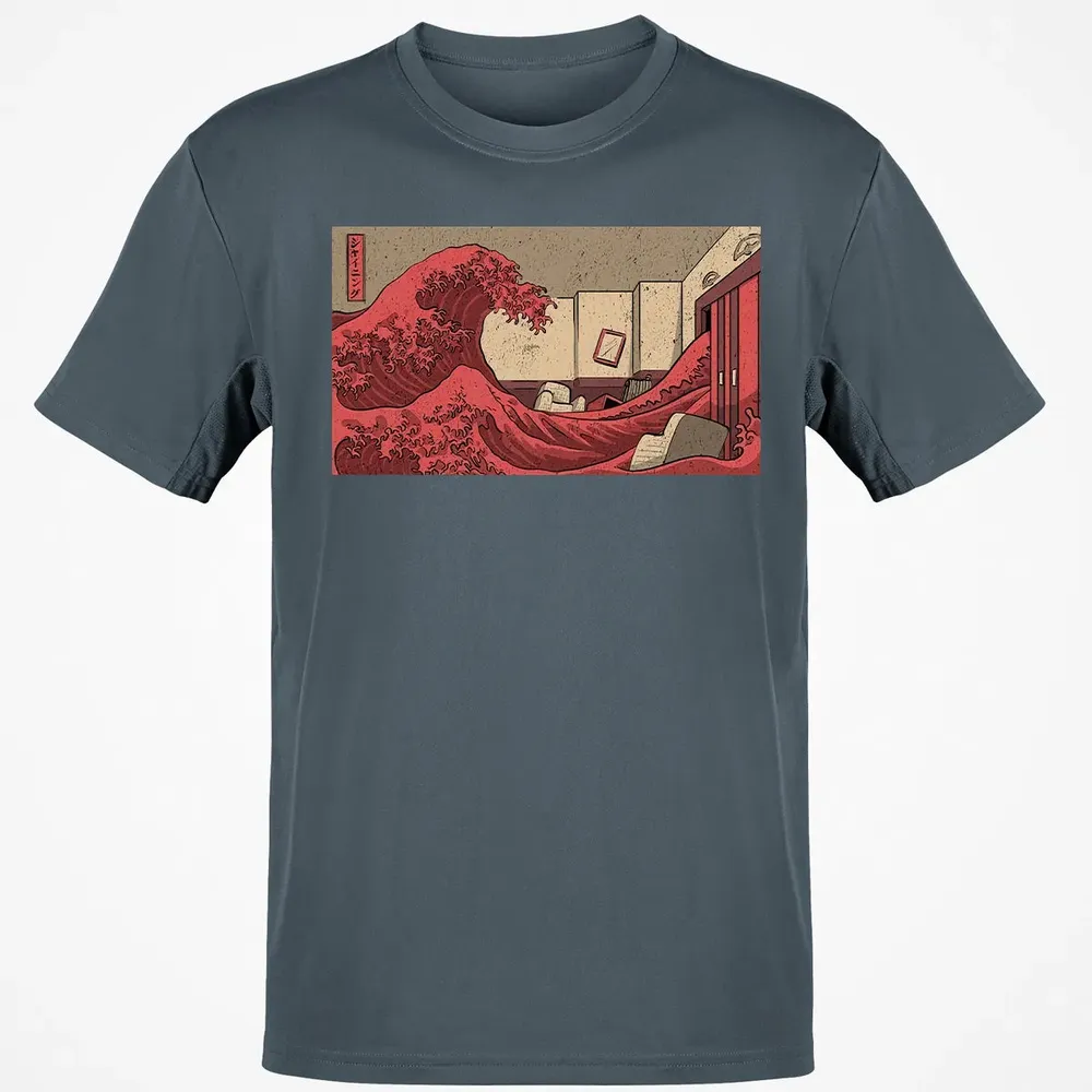 The Shining Wave Classic Unisex T-Shirt - 4