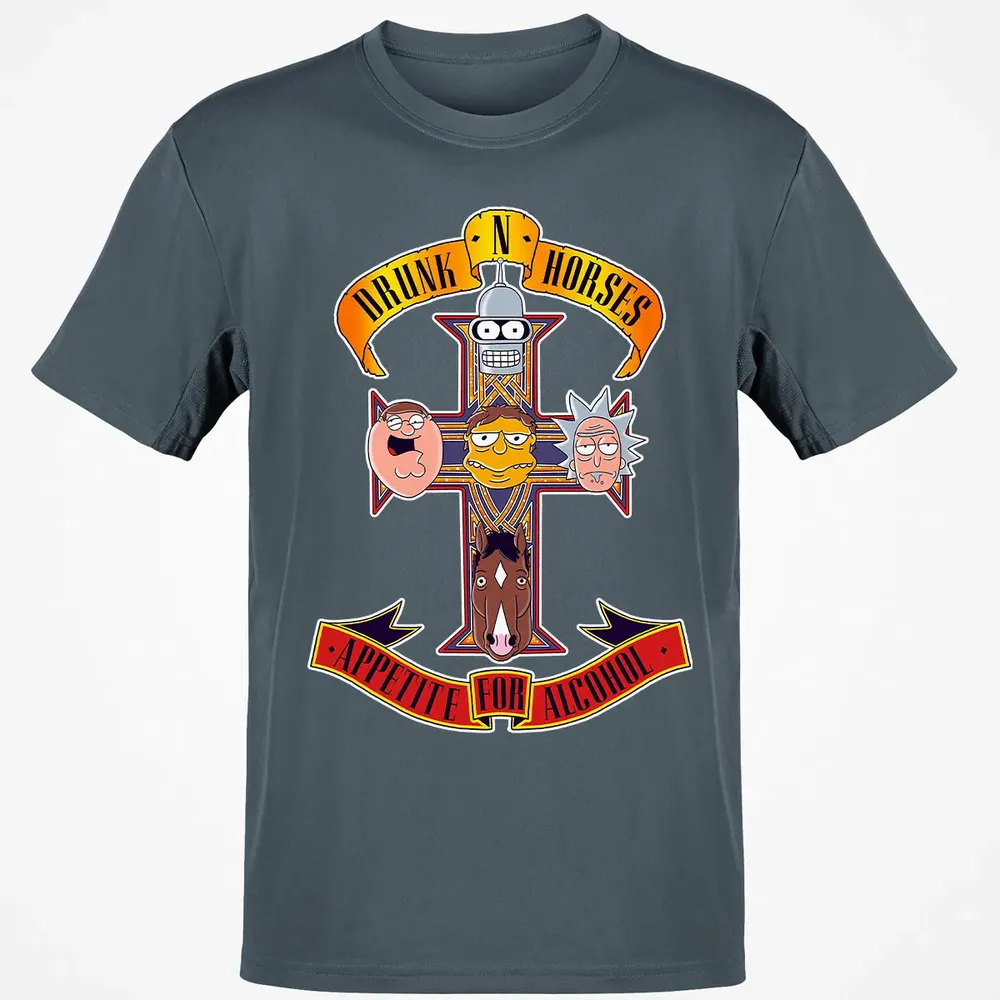 Drunk Horses Classic Unisex T-Shirt - 4
