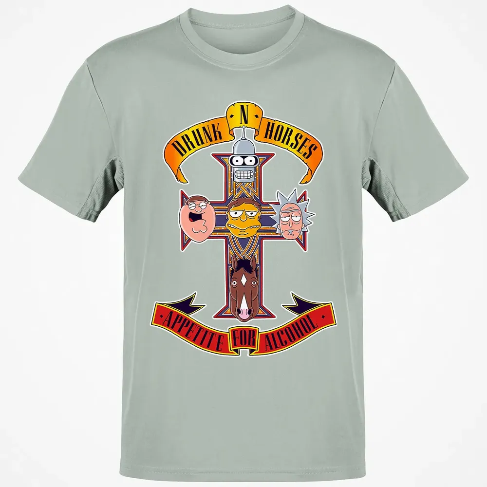 Drunk Horses Classic Unisex T-Shirt - 3