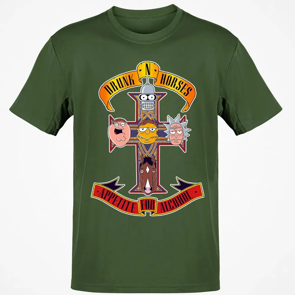 Drunk Horses Classic Unisex T-Shirt - 7