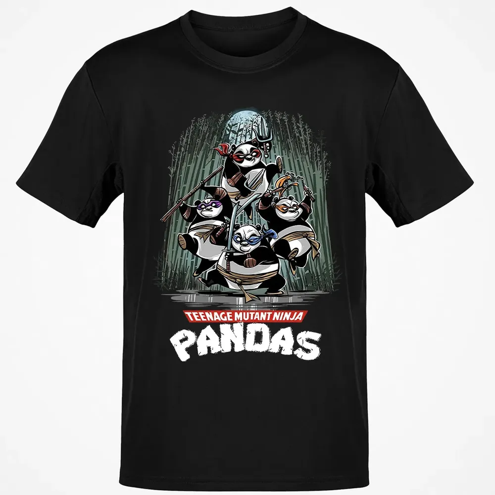 nage Mutant Ninja Pandas Classic Unisex T-Shirt - 2