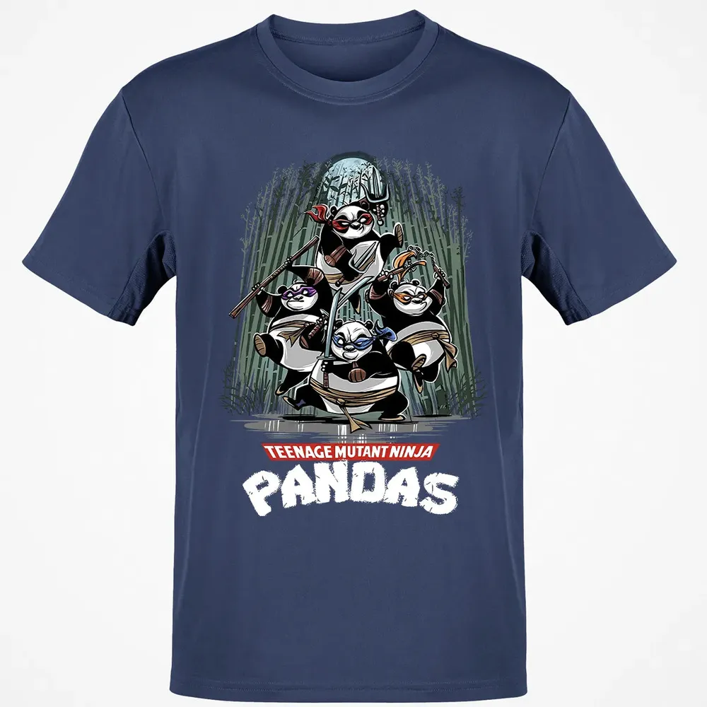 nage Mutant Ninja Pandas Classic Unisex T-Shirt - 8