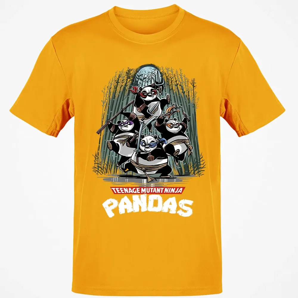nage Mutant Ninja Pandas Classic Unisex T-Shirt - 5