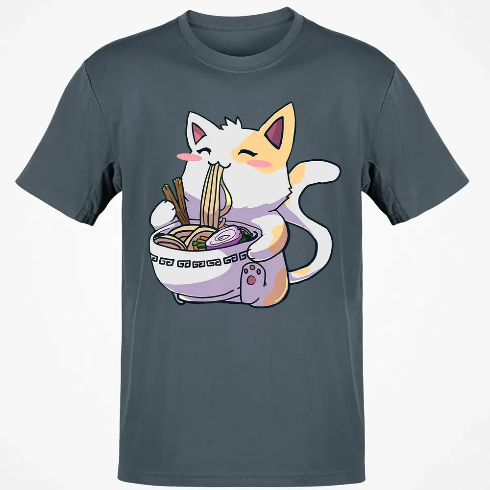Ramen  Cat T Kawaii Anime  Japanese Gift Classic Unisex T-Shirt - 4