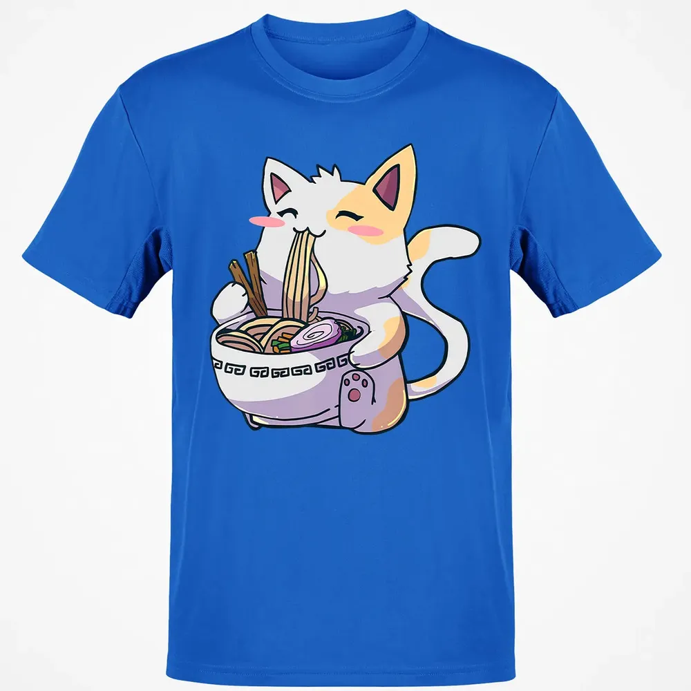 Ramen  Cat T Kawaii Anime  Japanese Gift Classic Unisex T-Shirt - 12
