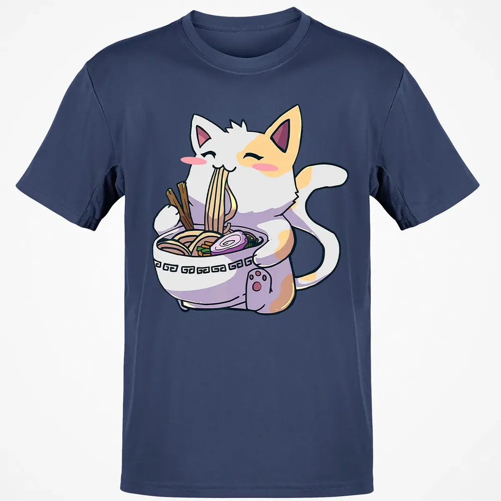 Ramen  Cat T Kawaii Anime  Japanese Gift Classic Unisex T-Shirt - 8