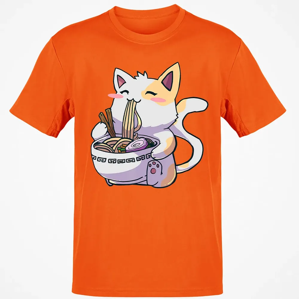 Ramen  Cat T Kawaii Anime  Japanese Gift Classic Unisex T-Shirt - 9