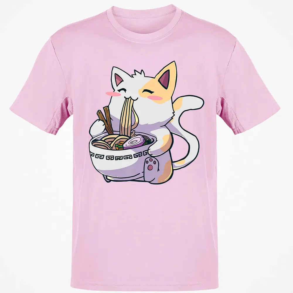 Ramen  Cat T Kawaii Anime  Japanese Gift Classic Unisex T-Shirt - 6