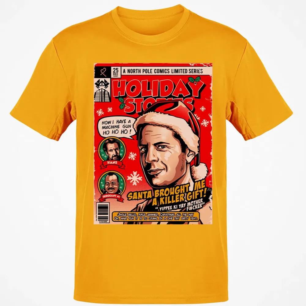 Holiday Stories Yippee Ki Yay Classic Unisex T-Shirt - 5