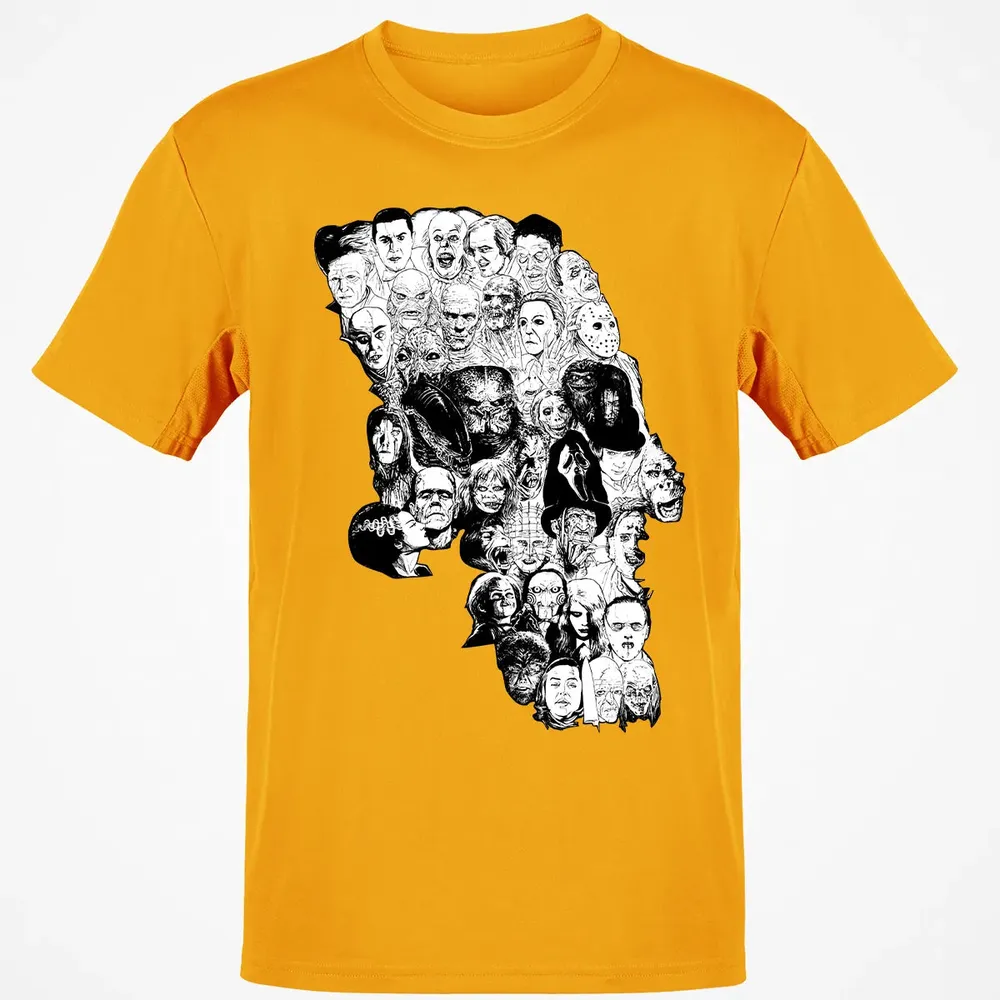 Horror Skull Classic Unisex T-Shirt - 5