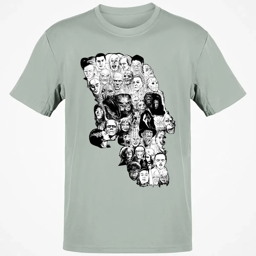 Horror Skull Classic Unisex T-Shirt - 3