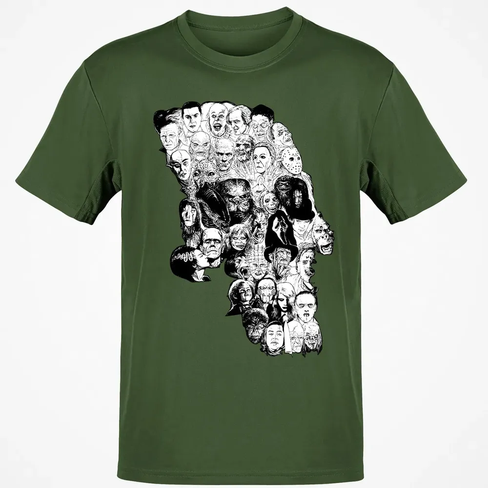 Horror Skull Classic Unisex T-Shirt - 7