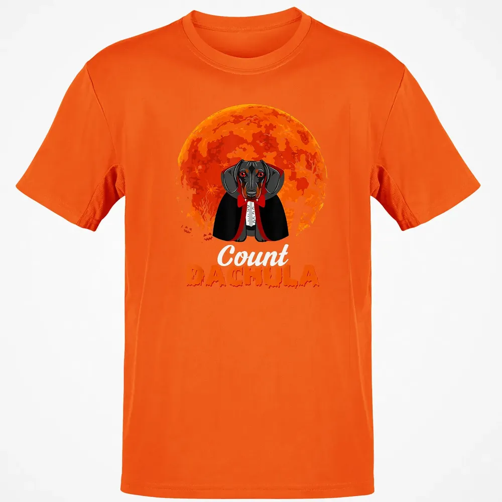 Count Dachula   Dachshund Halloween Gift For Men Women Classic Unisex T-Shirt - 9