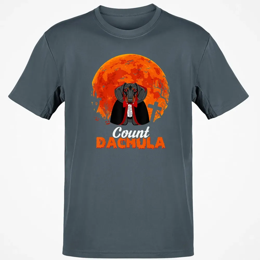 Count Dachula   Dachshund Halloween Gift For Men Women Classic Unisex T-Shirt - 4
